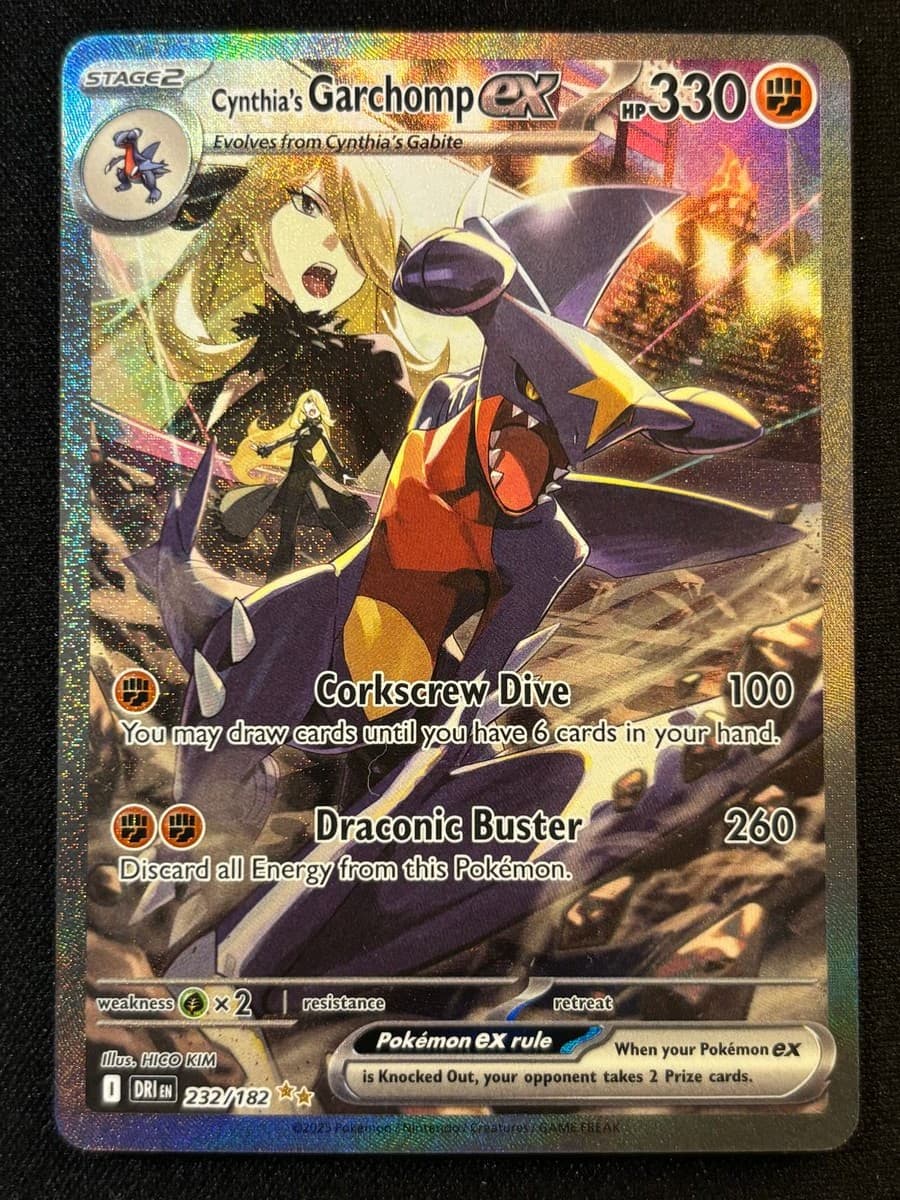 Cynthia's Garchomp ex